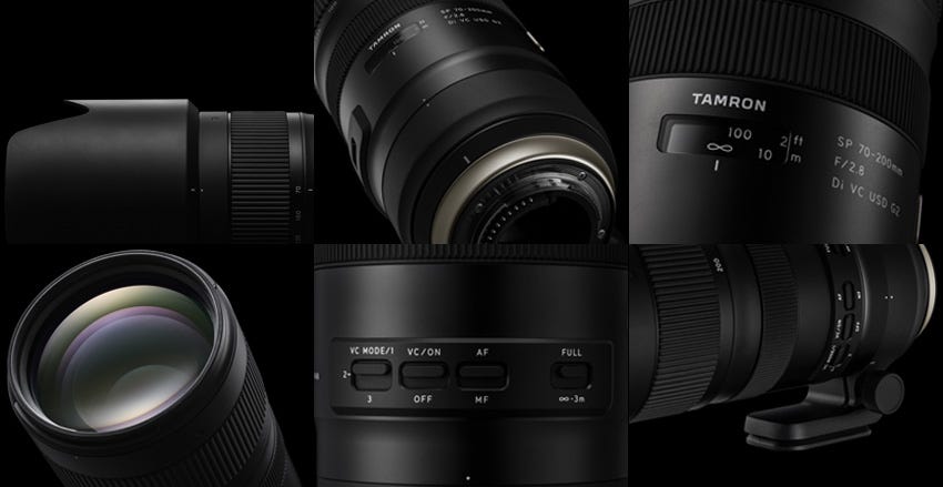 カメラ レンズ(ズーム) Tamron SP 70-200mm f/2.8 Di VC USD G2 Lens for Nikon F AFA025N-700